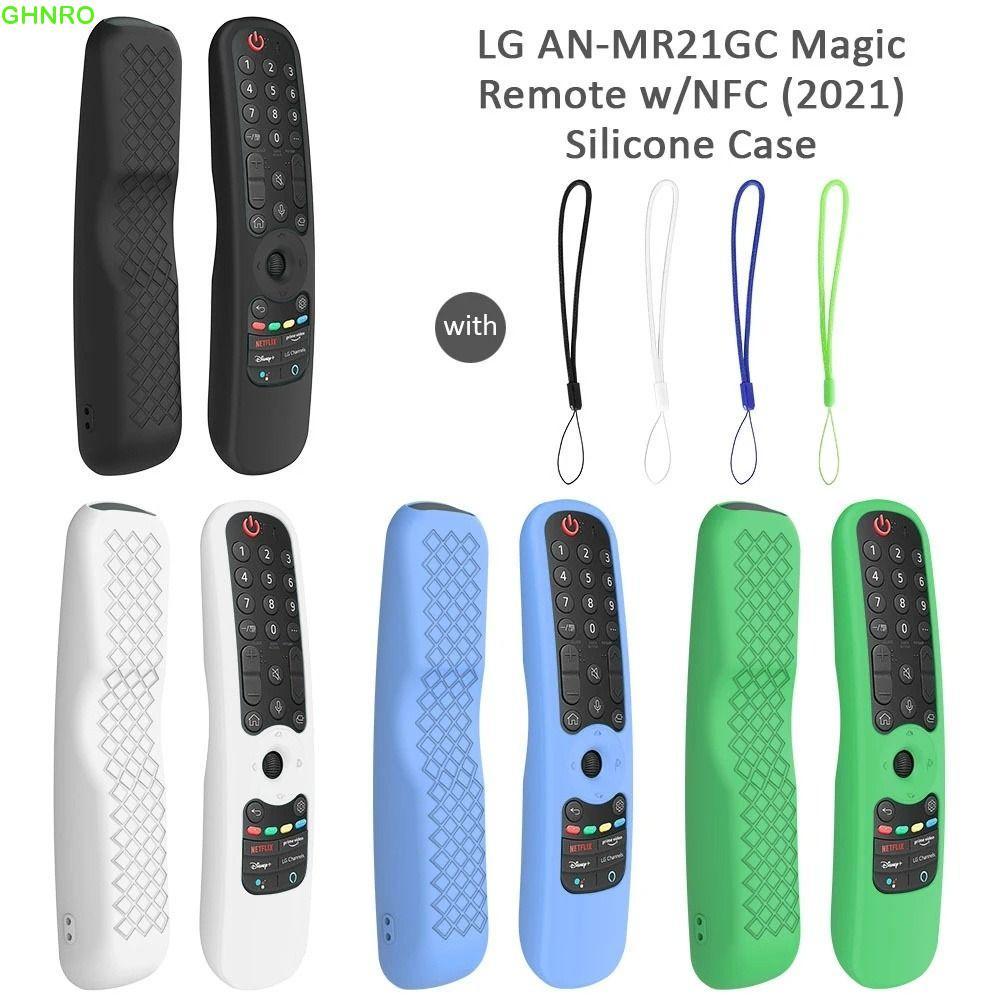GHNRO Vỏ Điều Khiển Từ Xa TV Thông Minh Phụ Kiện TV Cho LG MR21N Cho LG MR21GA Cho LG OLED TV Chống 