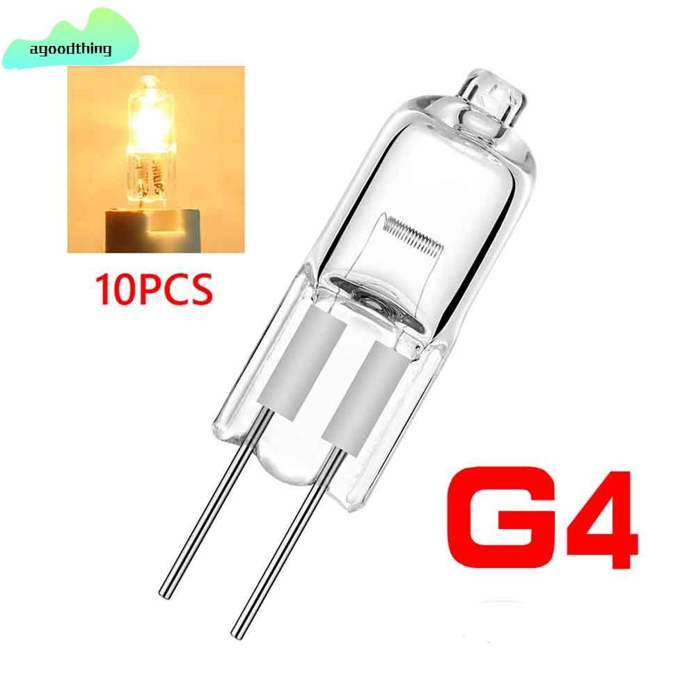 AGOODTHING 10 Đèn Viên 10W 20W Đèn LED Bi-Pin 12V G4 Bóng Đèn