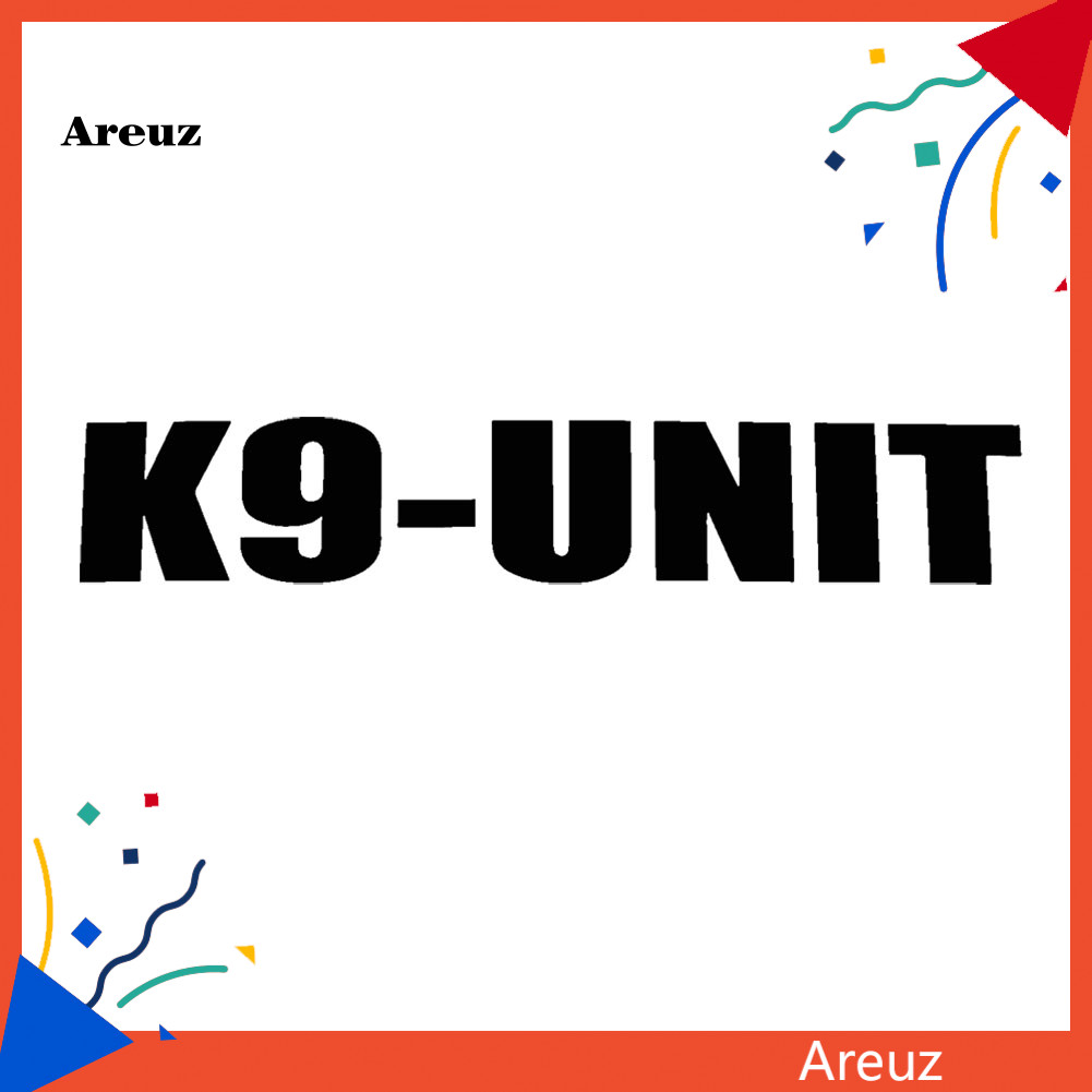 ARE K9-Unit Xe Kiểu Dáng Thân Xe Cửa Sổ Phản Quang Đề Can Dán Trang Trí