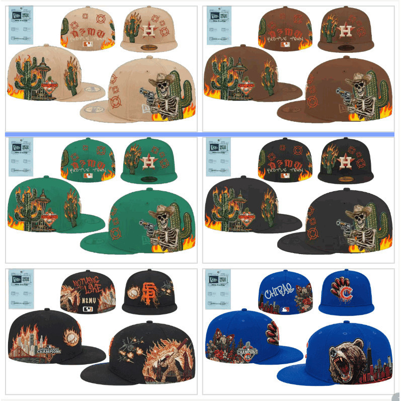 Fashion Fitted Hip Hop Outdoor Casual Hats Caps for Men and Women Full Closed Baseball Caps R5JJ