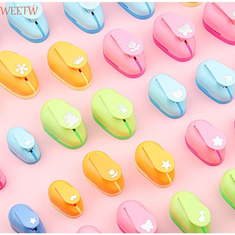 WEETW Craft Hole Punch, Arts Crafts 25mm Paper Hole Puncher, Corner Rounder Cutter DIY Paper Card Pa