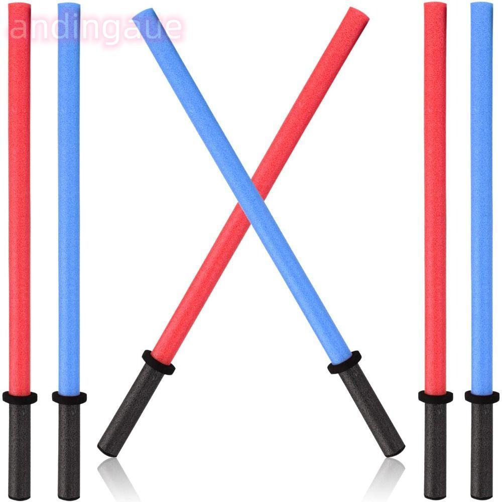 ANDIN Pool Noodles Foam Light Sabre Toy, Foam Long Pool Noodle Stick, Party Favors Foam Toy Kids