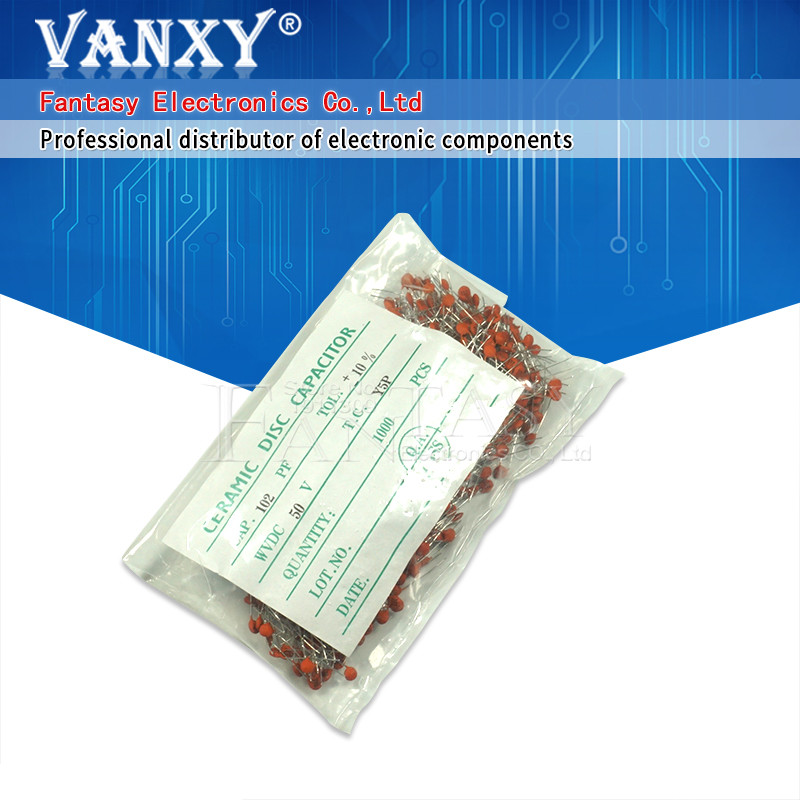 1000 Chiếc Tụ Gốm 50V 1pF ~ 100nF 0.1uF 104 4.7PF 10PF 22PF 33PF 47PF 100PF 101 220PF 10NF 330PF 470