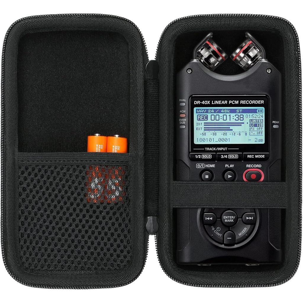 Thay thế vỏ cứng Aenllosi cho máy ghi âm kỹ thuật số bốn rãnh Tascam DR-40X (DR-40X)