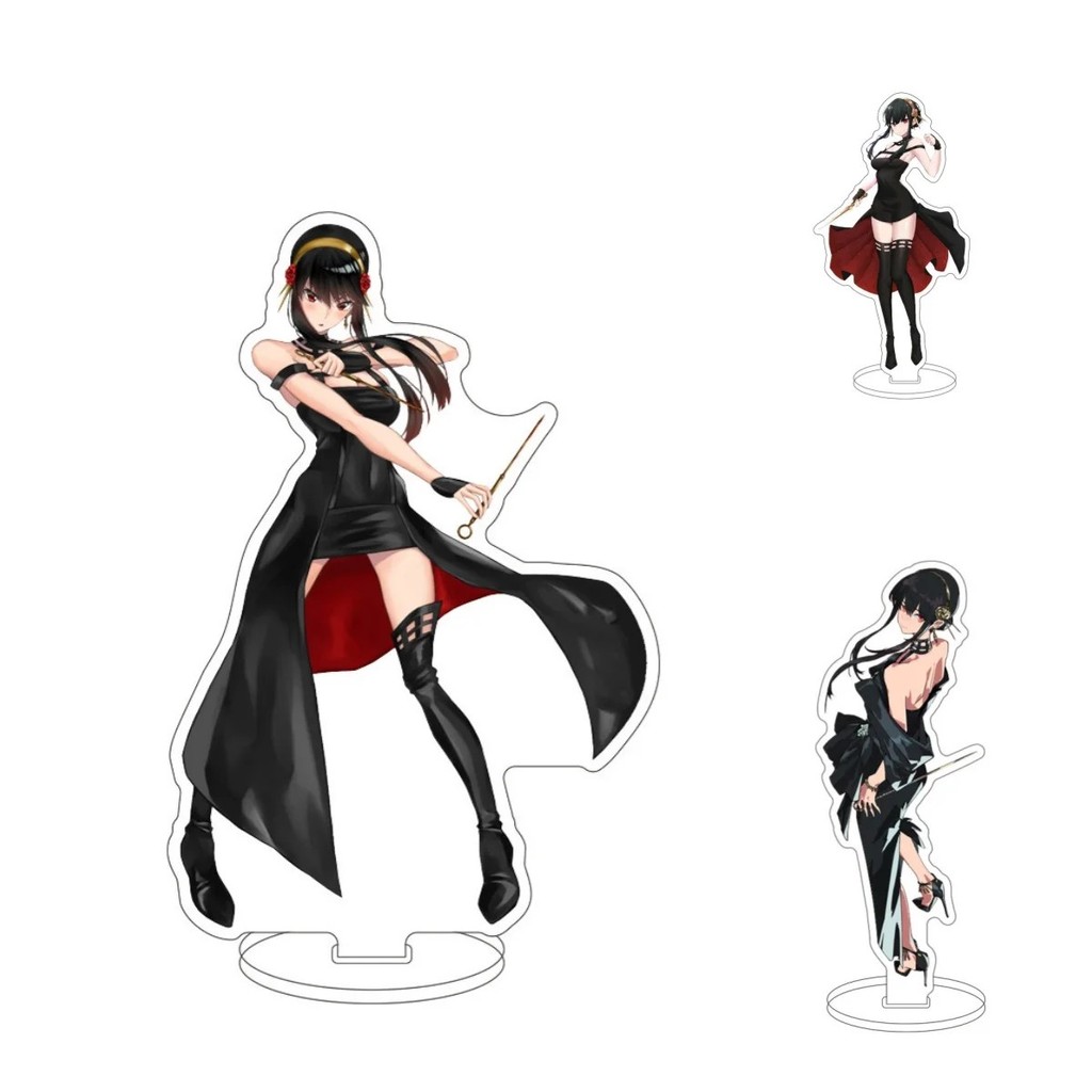 Standee Anime Spy x Family Yor Forger Mô hình Acrylic Mica trang trí bàn học Figure Spy Family quà t