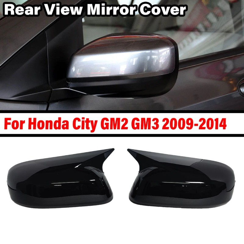 2009-2014 Honda City GM2 GM3 OX Sừng Chiếu Hậu Gương Bên Ngoài Cánh Cửa Nhà Ở Nắp