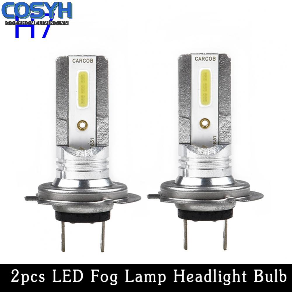<cosyh>LED Headlight Xenon White Lamp 100W 6500K Accessories Auto H7 Replacement
