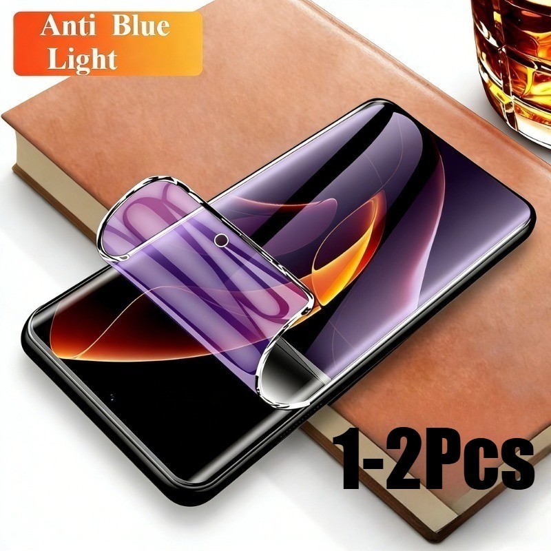 1-2 Chiếc Mờ Mềm Hydrogel Cho HTC Wildfire E2 E3 E4 E5 E6 X Plus star lite Chống Trầy Xước Chống Giá