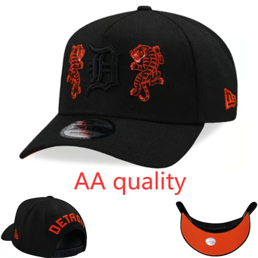 Nón snapback 9Forty A Frame Detroit Tigers màu cam chi tiết, phù hợp unisex