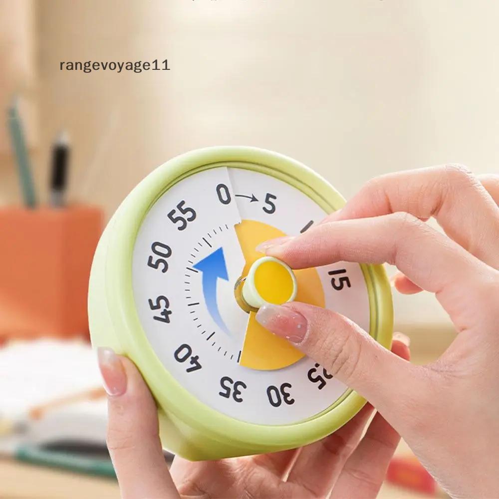 [Range11] Hẹn giờ trực quan tự kỷ luật Im lặng 60 phút Hẹn giờ nhà bếp Nhắc nhở hình ảnh tròn Hẹn gi