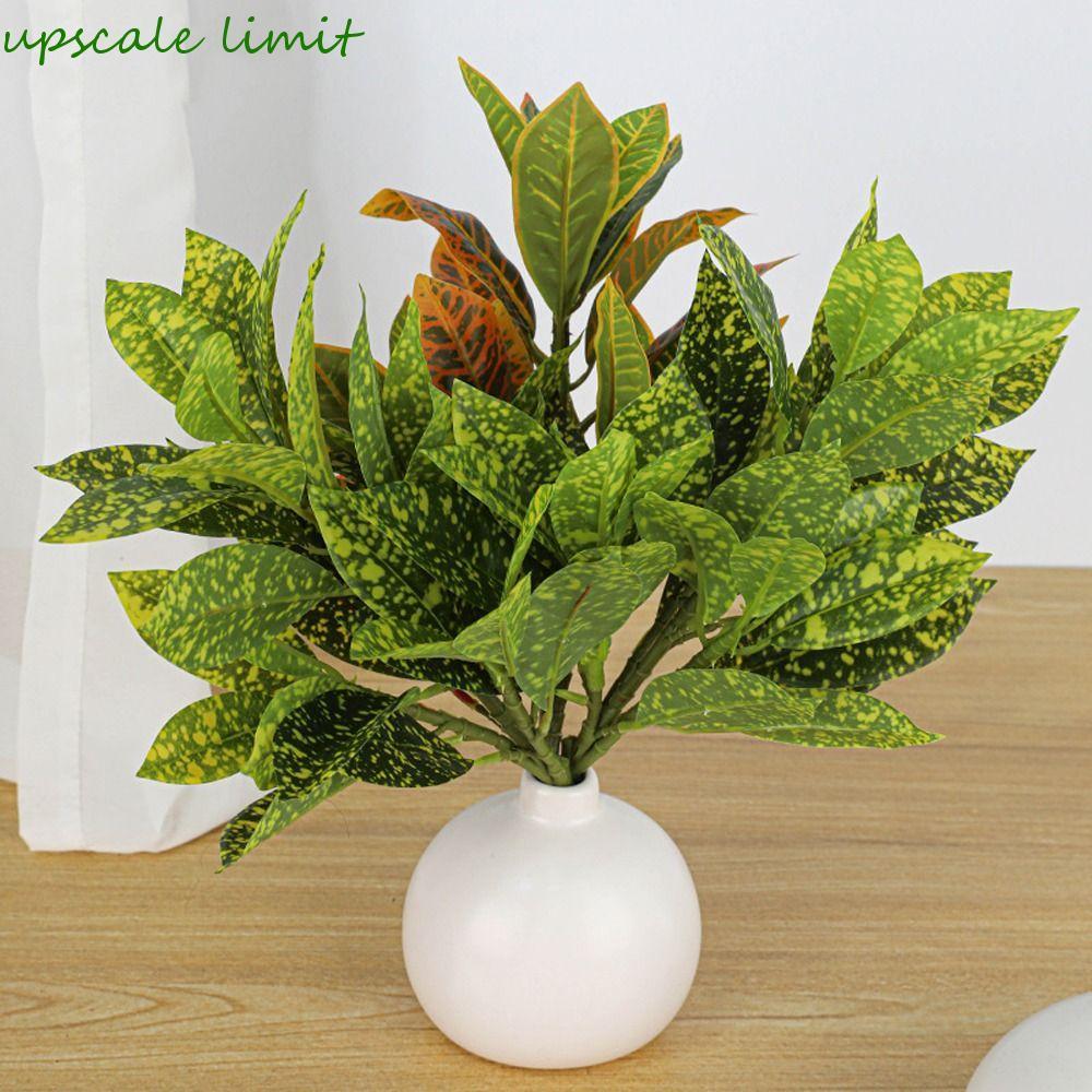 UPSCALE GIỚI HẠN Cây Ficus nhân tạo, Cây Banyan nhiệt đới lớn như thật, Cắm hoa Nhựa 35 lá Cây Ficus