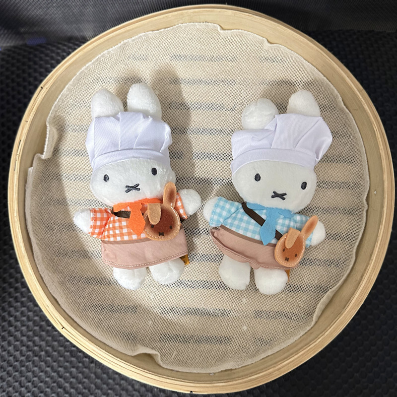 Miffy Thỏ Bánh Rơm Búp Bê Mặt Dây Chuyền Nhỏ Miffy Thỏ Bánh Nhà Bếp Búp Bê Mặt Dây Chuyền Nhỏ Miffy 