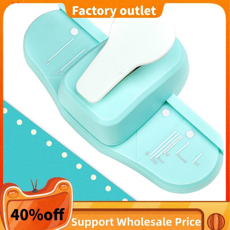 Chất Kết Dính Planner Puncher Nấm Border Hole Puncher Index Tab Thẻ Puncher DIY Craft Paper Cutter T