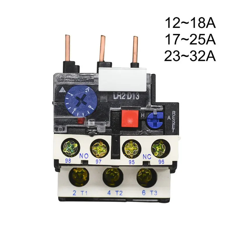 FZ3P JR28-25 LR2 D13 18A 24A 32A 1NO 1NC Rơle quá tải nhiệt bảo vệ điện