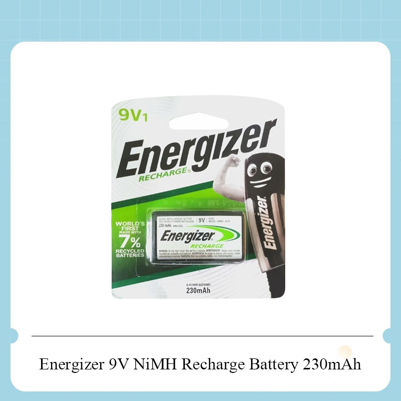 Pin sạc Energizer 9V NiMH 230mAh