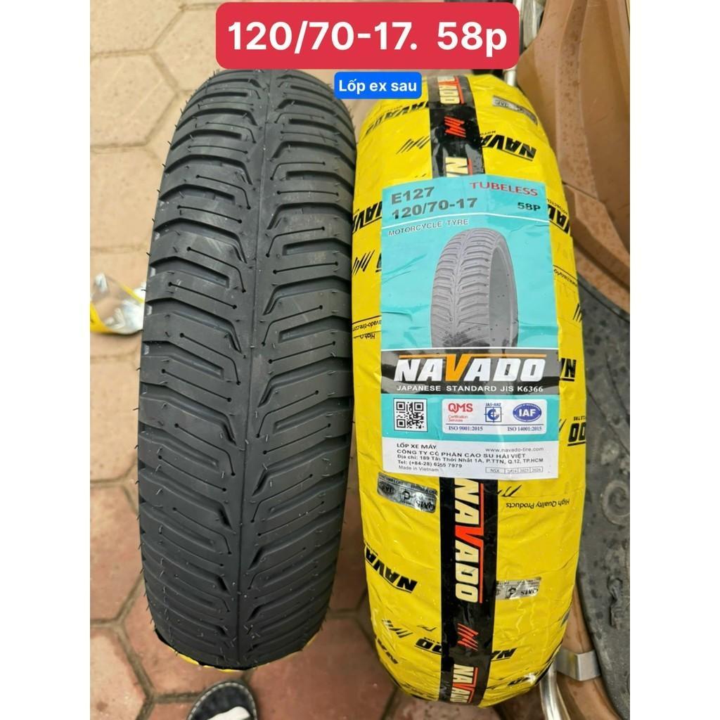 Lốp Độ không săm xe 135,Ex 150 ,Winner .Thông Số 70/90-17, 80/90-17, 100/70-17,120/70-17 - Lốp Navad