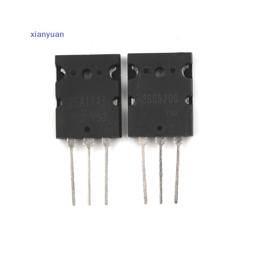 [xianyuan] Mới 1 Cặp HOẶC 2 Chiếc Transistor TO-3PL 2SA1943-O 2SC5200-O 2SA1943 2SC5200 A1943 C5200 