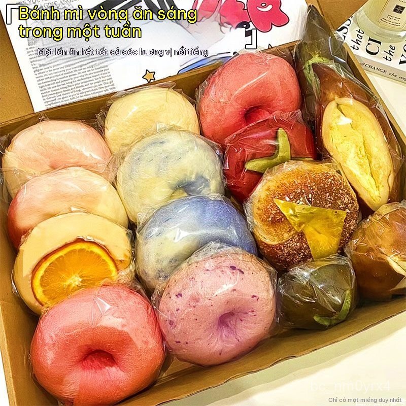 Bữa ăn thay thế trong giai đoạn giảm mỡ: bánh mì bagel nguyên cám phô mai muối biển, bữa sáng thay t
