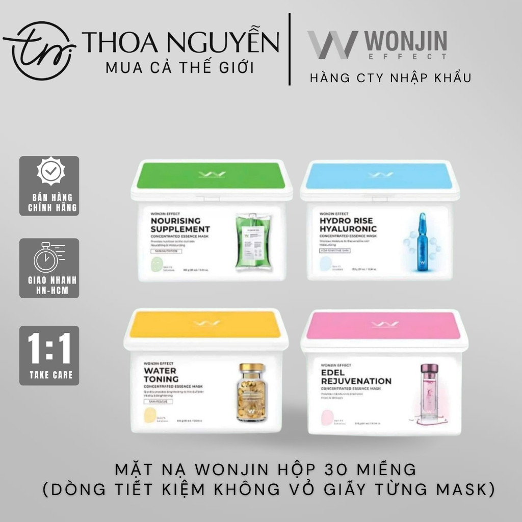 [HÀNG CÔNG TY] Mặt Nạ Wonjin