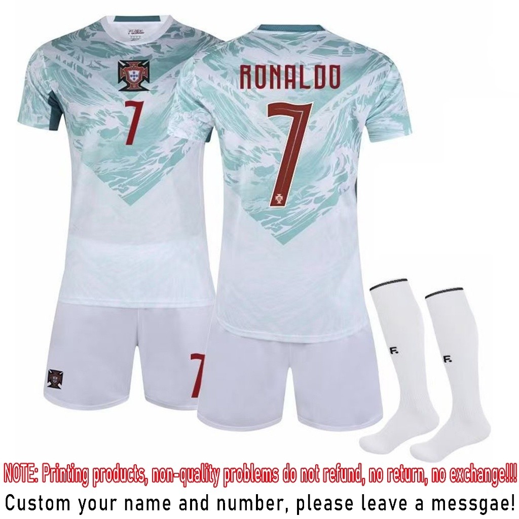 Bộ áo bóng đá Bồ Đào Nha 2026-27 Sân khách Bồ Đào Nha Adutls Áo bóng đá trẻ em 2026 World Cup Đội tu