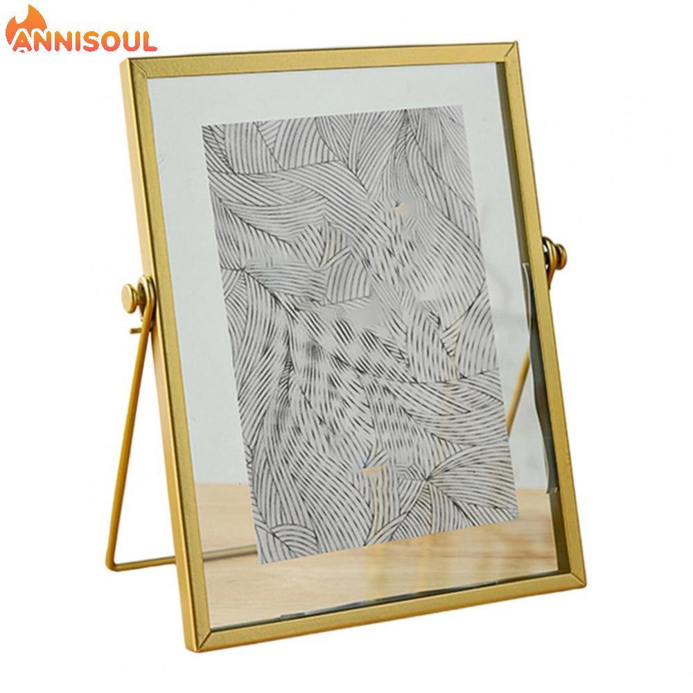 [NISO]Metal Floating Frame High-Definition Acrylic Elegant Decorative Frame Birthdays