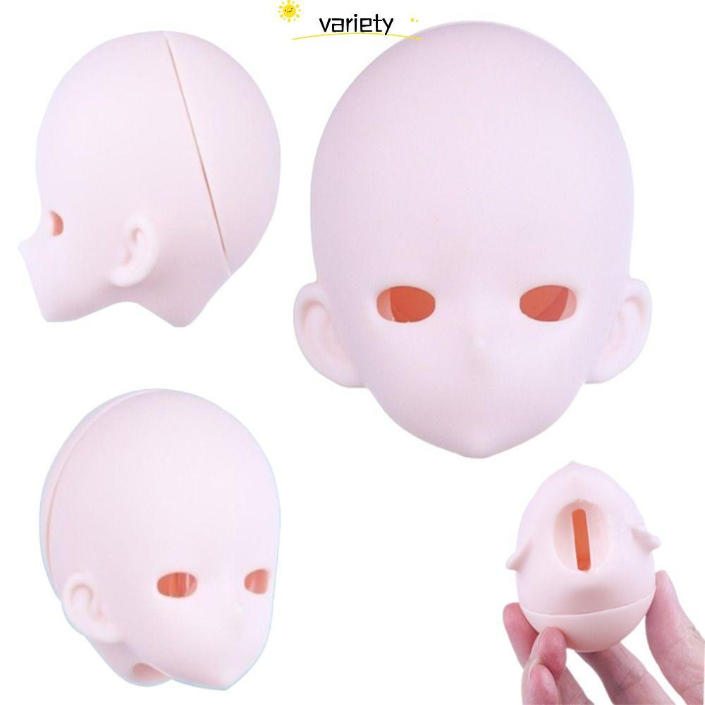 VARIETY 1 / 4 BJD Anime Headsculpting, Đầu bé Bjd có thể mở bằng da trắng, Phụ kiện Bjd PVC Anime-St