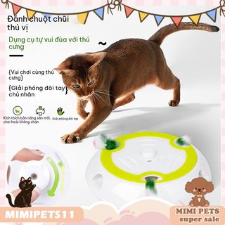 Đồ chơi mèo điện Whack-a-Mole Máy tự làm giảm sự nhàm chán Cảm ứng tự động Mèo con