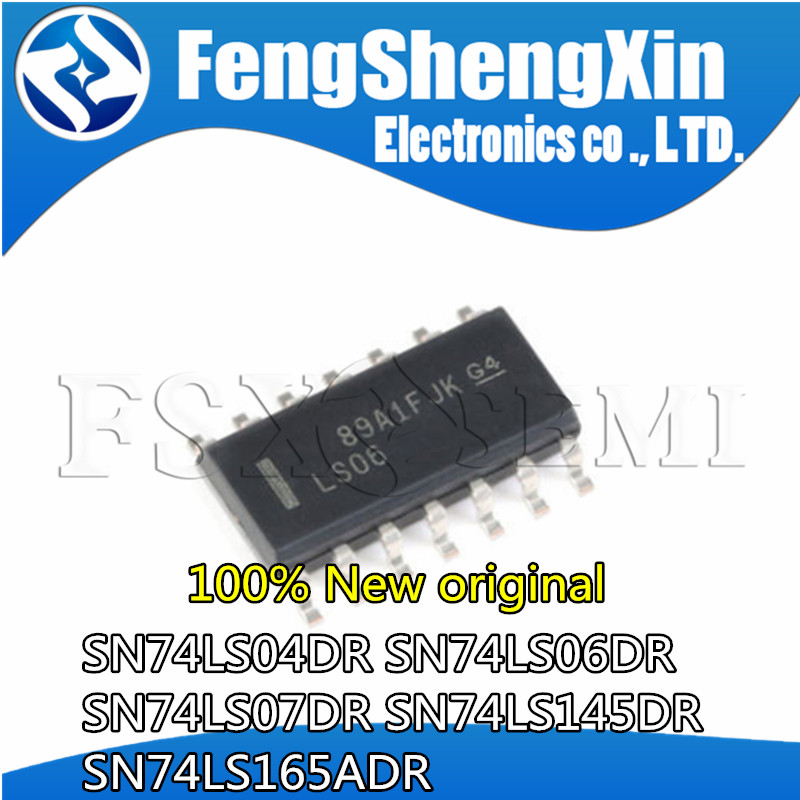 10 SN74LS04DR SN74LS06DR SN74LS07DR SN74LS145DR SN74LS165ADR SOP16 LS04 LS06 LS07 LS145 LS165A