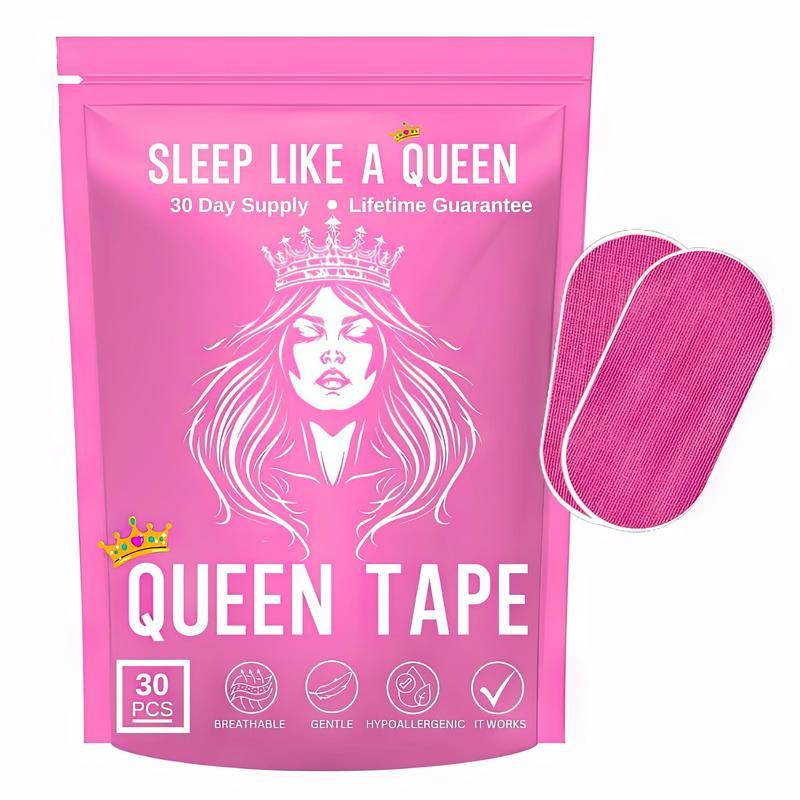 Băng miệng Queen, cung cấp một tháng, băng miệng, hồng, nhẹ nhàng, bám dính, 30 dải, yoga, phụ kiện 