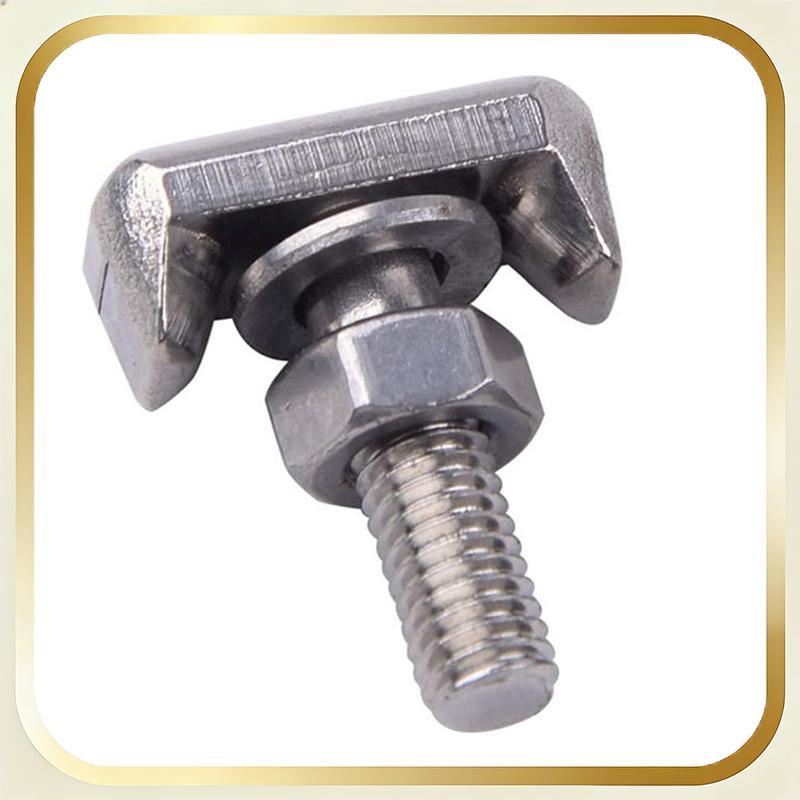 (COD) Đầu nối đầu cuối pin M6 bằng thép không gỉ T-Bolts Đầu nối pin