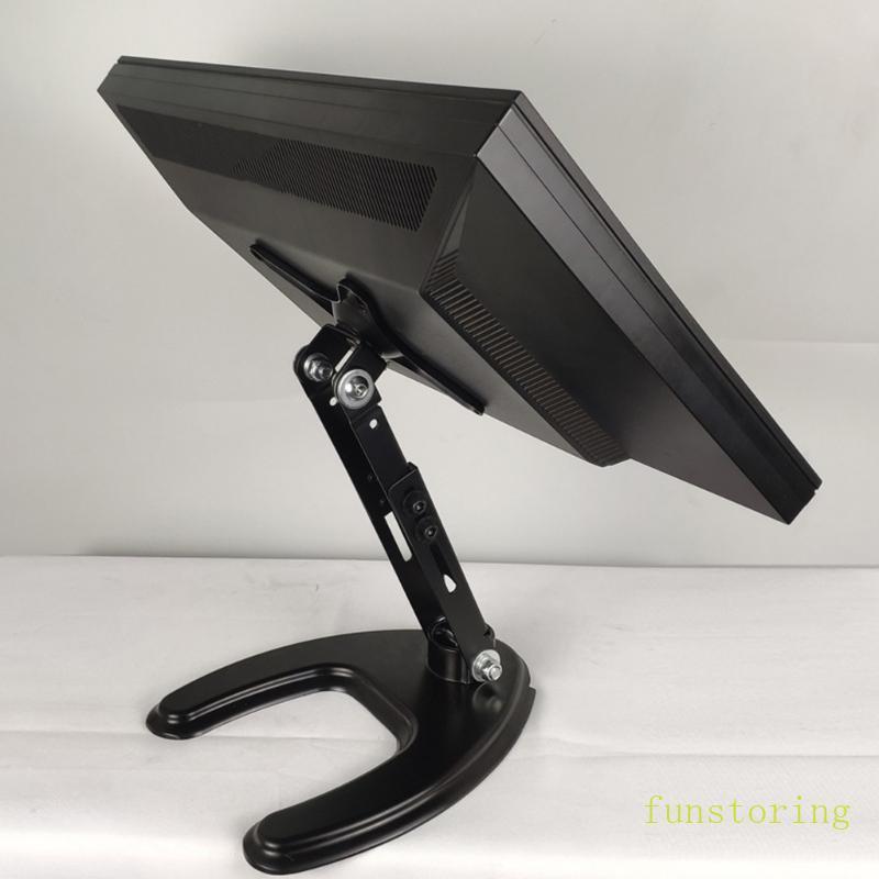 FUN Monitor Mount Heavy Duty Hard Plastic Base Monitor Stand Bracket Desktop có thể gập lại