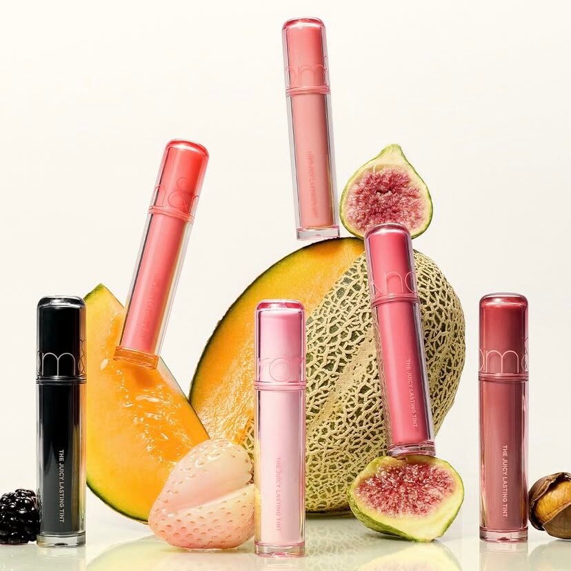 son romand gloss thanh lý son romand Màu mới▲Nước ép romand 2.0 Son bóng môi Hàn Quốc Son bóng 25#01