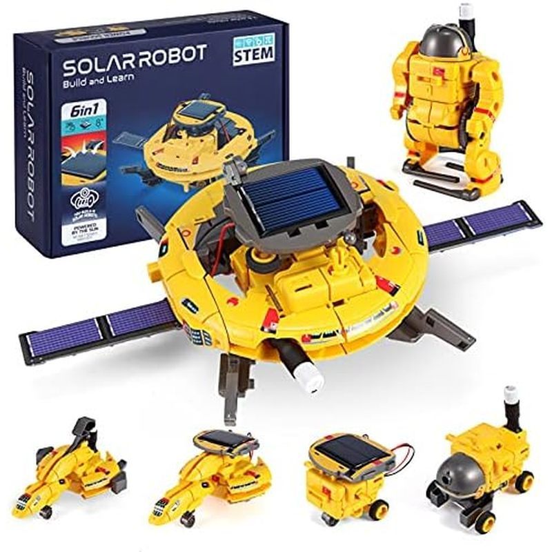 STEM Projects for Kids Age 8-12, Science Kits Boys, Solar Robot Space Toys Gifts 8-14 Year Old Teen 