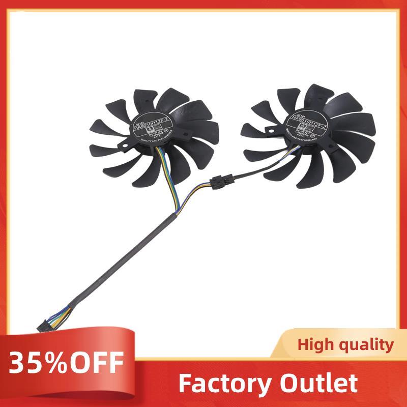 Mới 1 Cặp Card Đồ Họa Quạt 85Mm Ha9010H12F-Z 4Pin Quạt Làm Mát Thay Thế Cho Gtx 1060 Oc 6G Gtx 960 P