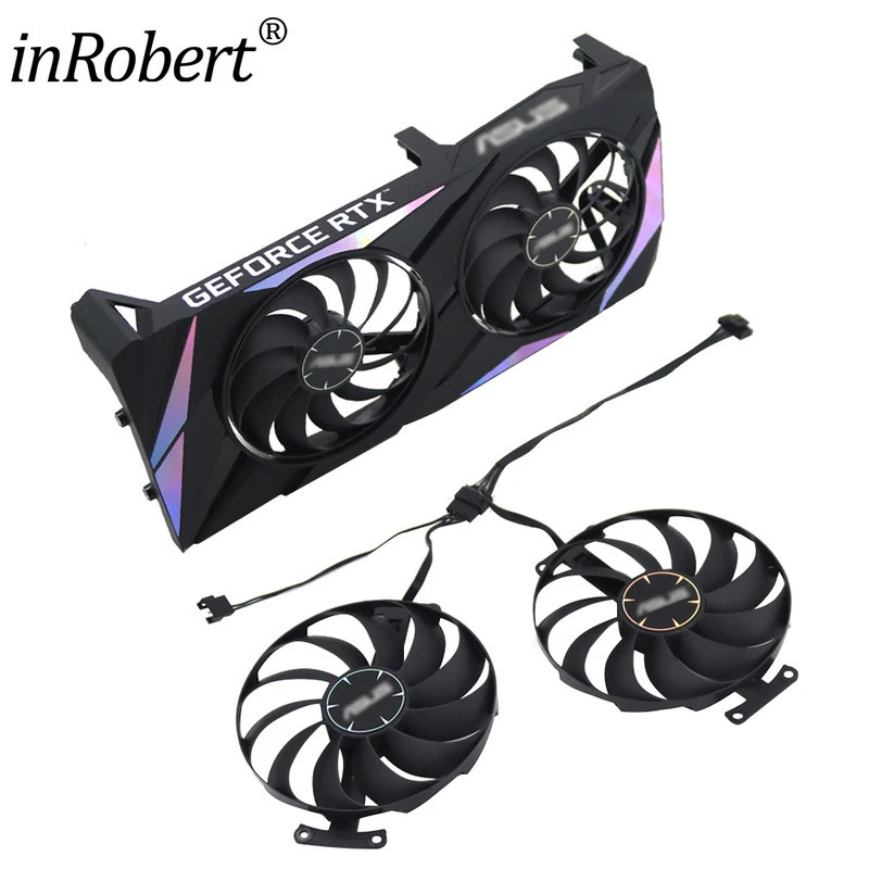 Thay Thế Quạt Card Video Cho ASUS RTX 3060 3060Ti Chơi Game Megalodon 7Pin F1010U12D RTX3060 RTX3060