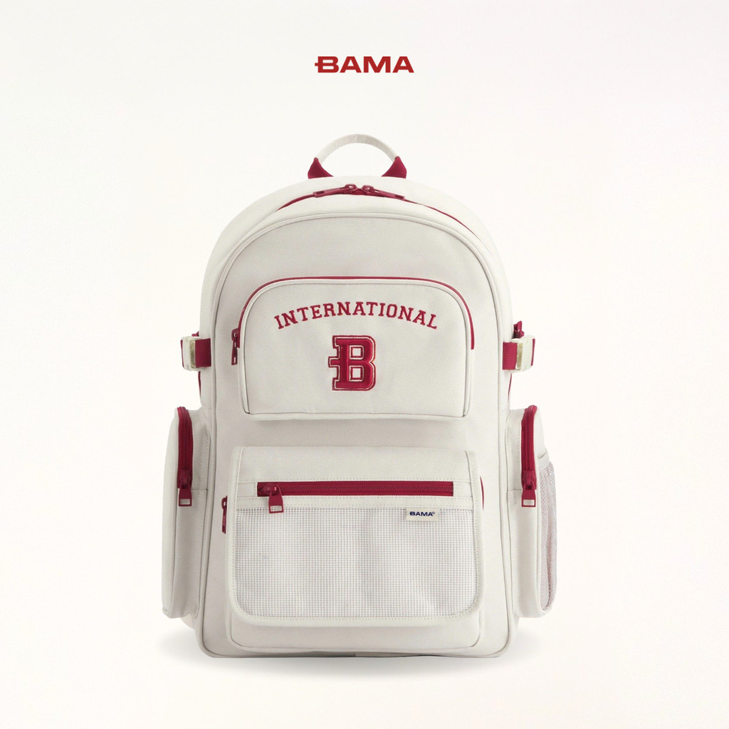 Balo nam nữ đi học đi làm BAMA Border Backpack cặp chống nước nhiều ngăn đựng laptop 13 14 15.6 inch