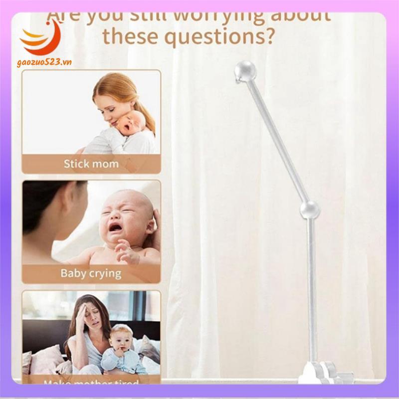 [gaozuo523.vn] Cũi Gỗ Treo Tay Di Động, Tay Giữ Di Động, Cánh Tay Di Động Cho Cũi Phụ Kiện Gỗ A