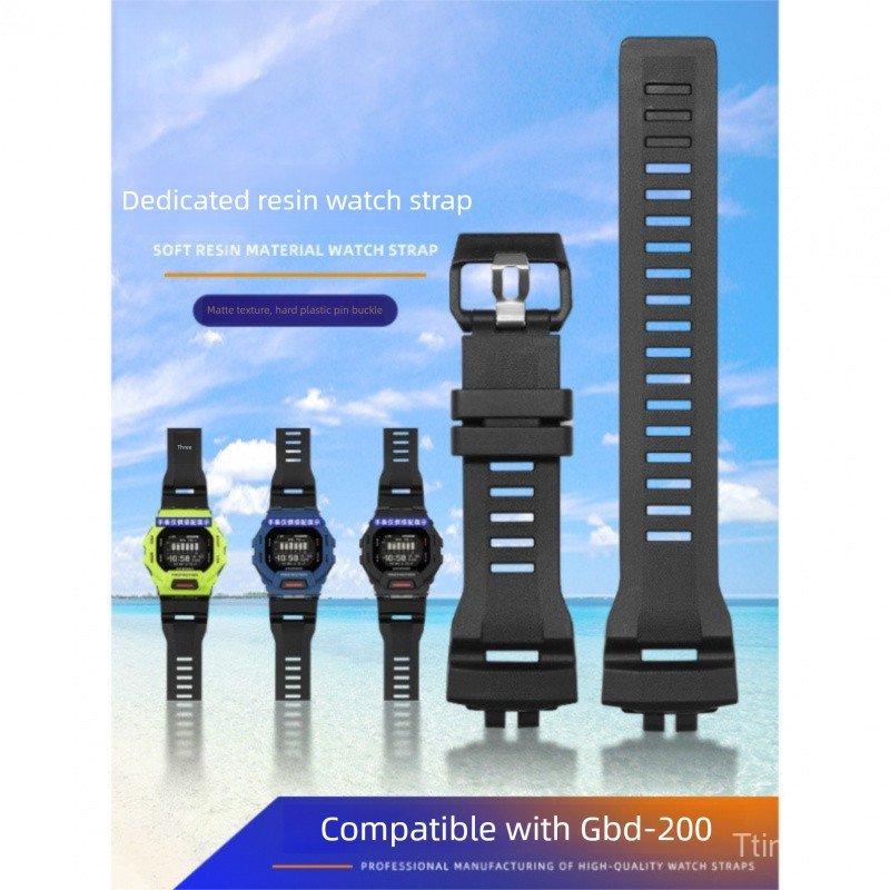 Dây Cao Su Mềm Chống Thấm Nước Cho GBD-200 1 2 9 GBD200RD Đôi lồi Thoáng Khí Thể Thao Unisex Dây Đồn