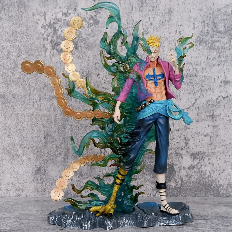 One Piece Series IU Cộng Hưởng Phượng Hoàng Marco Hình Râu Trắng Cướp Biển Mô Hình Anime One Piece
