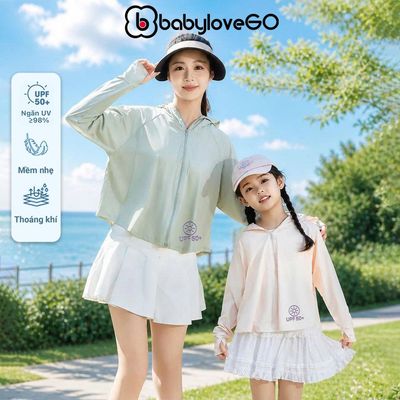 Áo chống nắng Cool-Air BabyloveGO áo choàng chống nắng cánh dơi làm mát tức thì chống tia UV