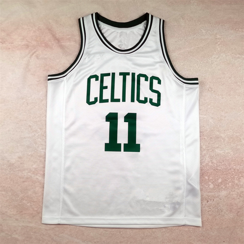 Số áo bóng rổ Celtic ° Áo thun trẻ em hot press IRVING IRVING TRẺ EM
