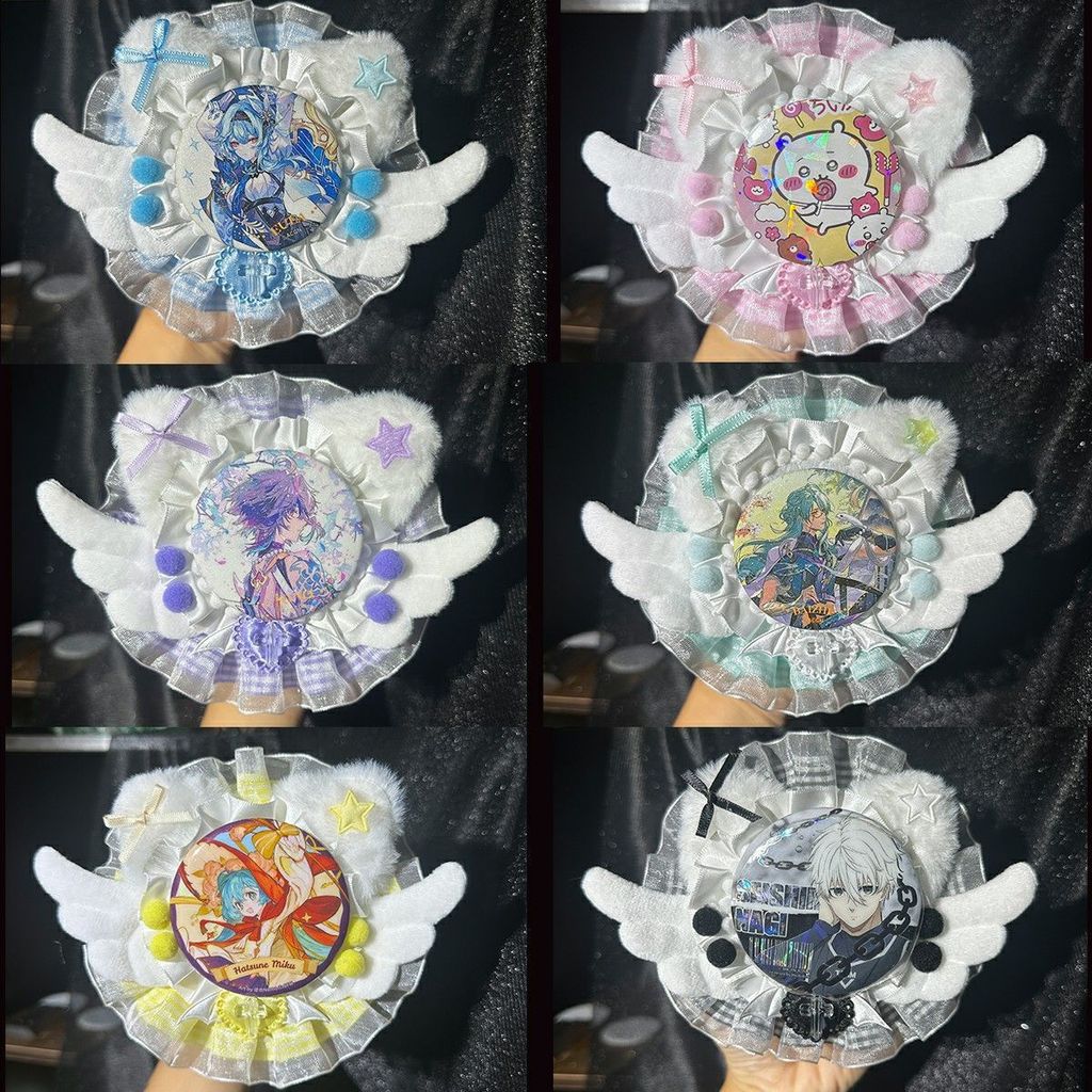Owl Bar Chirp ins Fenggu Beauty Pain Bag Trang trí Trâm cài hai chiều Hàng có sẵn Guzi Store Nơ LPPX