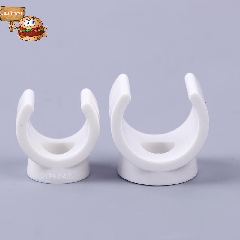Mặt Trời 20 Chiếc 20 Mm PVC Kẹp Nước Kẹp Đầu Nối Phù Hợp Cho 0.5 / 0.79 Inch OD TV Khay Ống Móc Treo