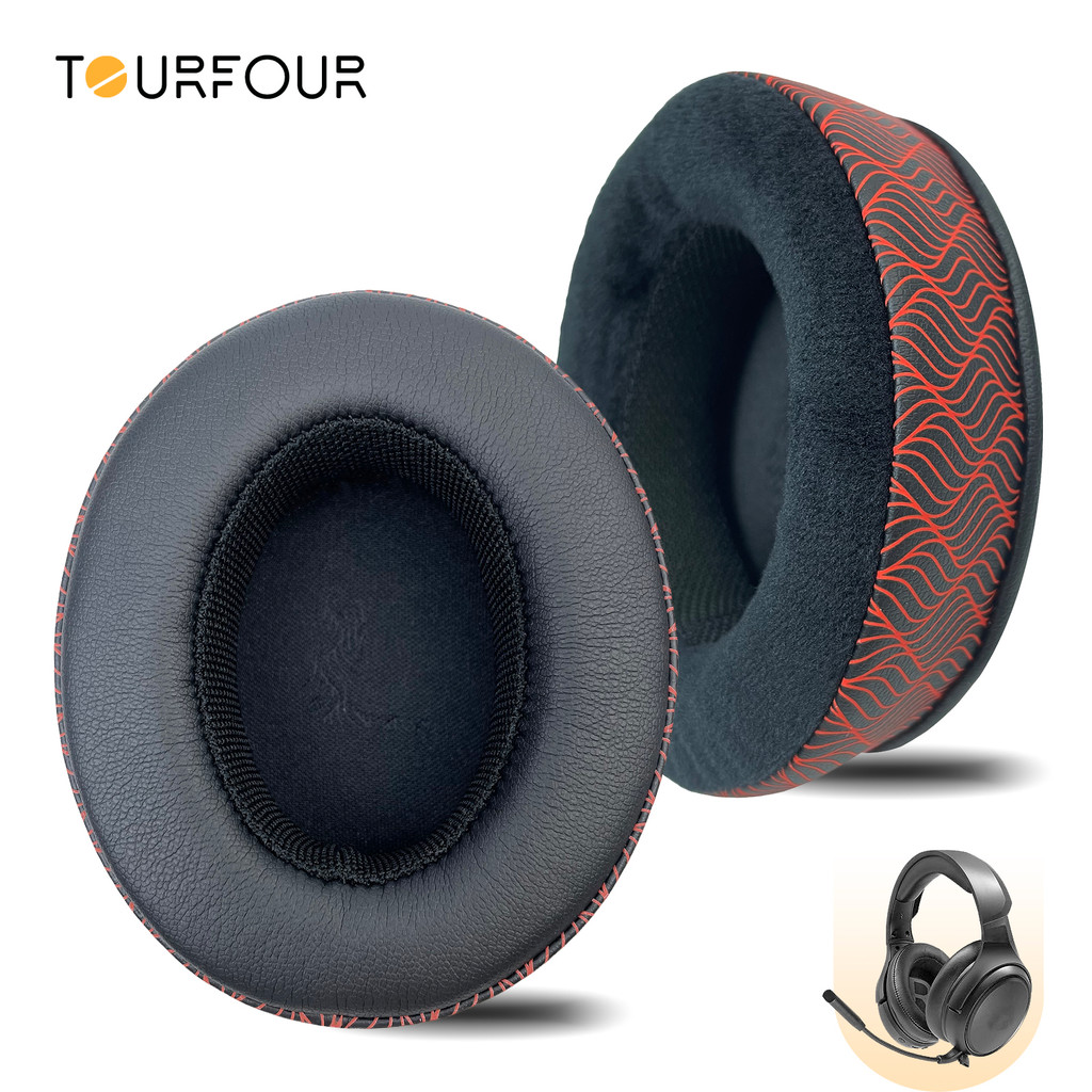 Miếng đệm tai nghe thay thế TOURFOUR cho CoolerMaster MH630, MH650, MH670, MH751, MH752 Tai nghe Đệm