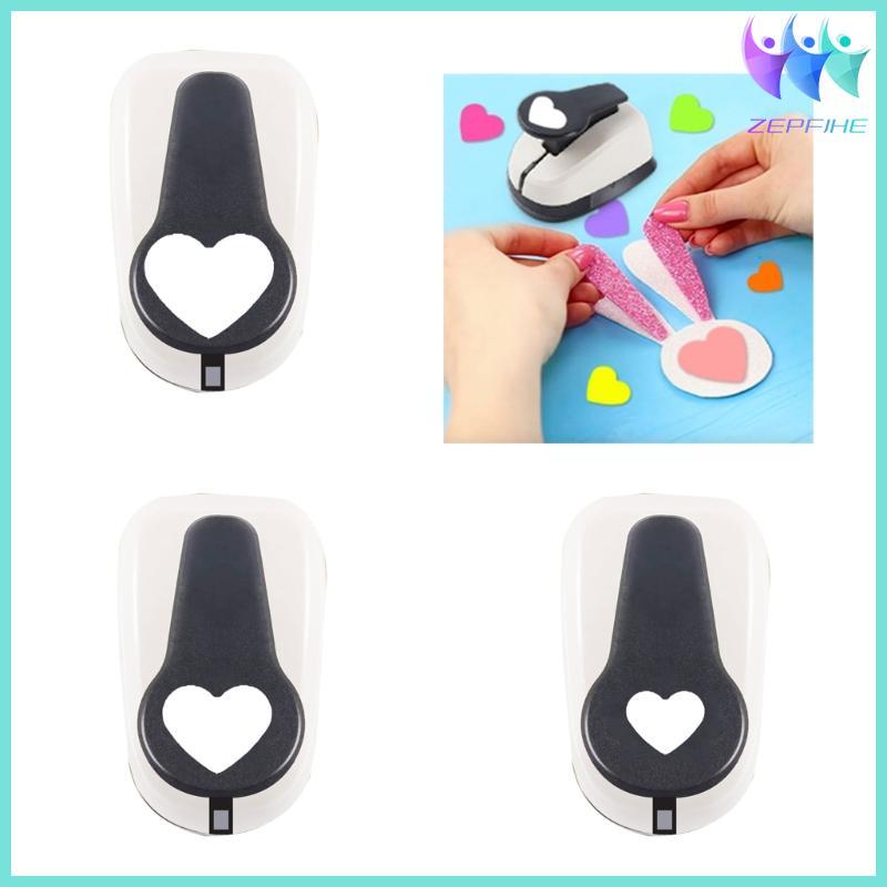 Nio Heart Hole Puncher Craft Paper Punch Chống trượt Tay cầm thoải mái