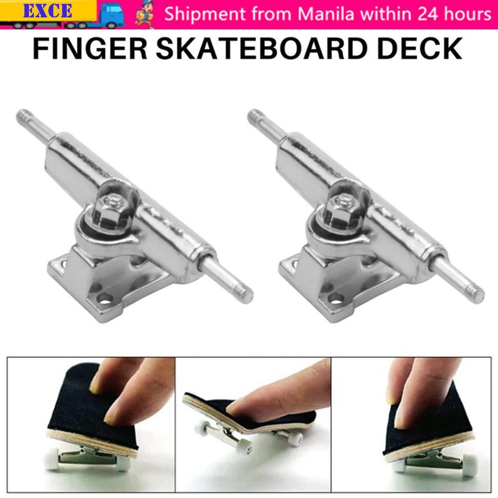 EXCE 2 Cái Giá đỡ sàn chịu lực, Bộ sưu tập sở thích đồ chơi Mô hình Fingerboard Truck, Bu lông xe tả