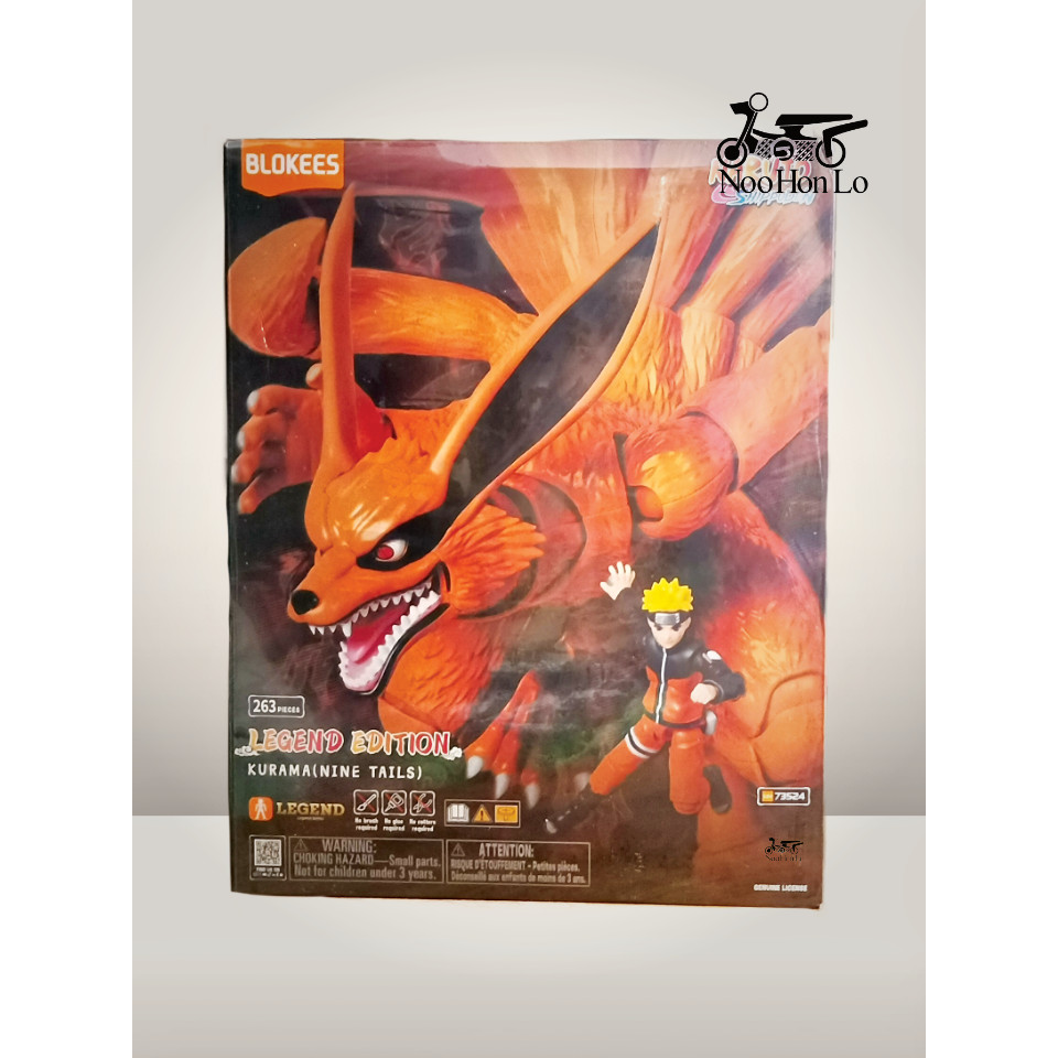 Mô hình - Naruto - Shippuden - Nine Tails (Kurama) - Blokees