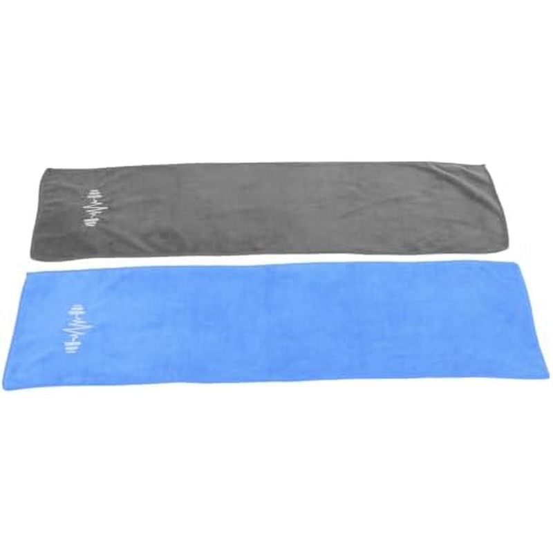 BESPORTBLE 2pcs Microfiber Sports Towels Quick-Dry Sweat Absorbent Fitness Gym Towels Soft Breathabl