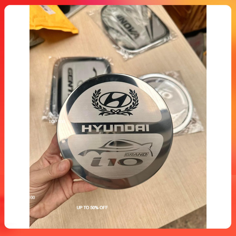 ☘️HUYNDAI I10☘️ Nắp ốp bình xăng dành cho xe HuynhDai i10 sedan♻️ Quý khách xem kỹ loại xe i10 nhé