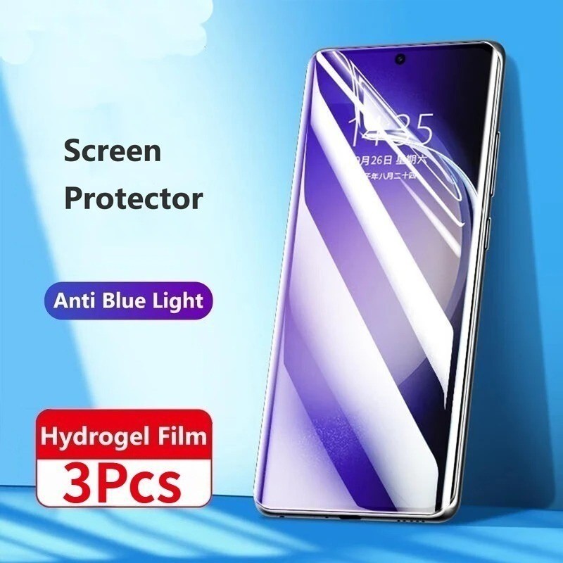 3 Bộ Phim Hydrogel Mềm Chống Ánh Sáng Xanh Cho OnePlus Nord CE6 CE5 Lite CE 6 5 Chống Gián Điệp Riên